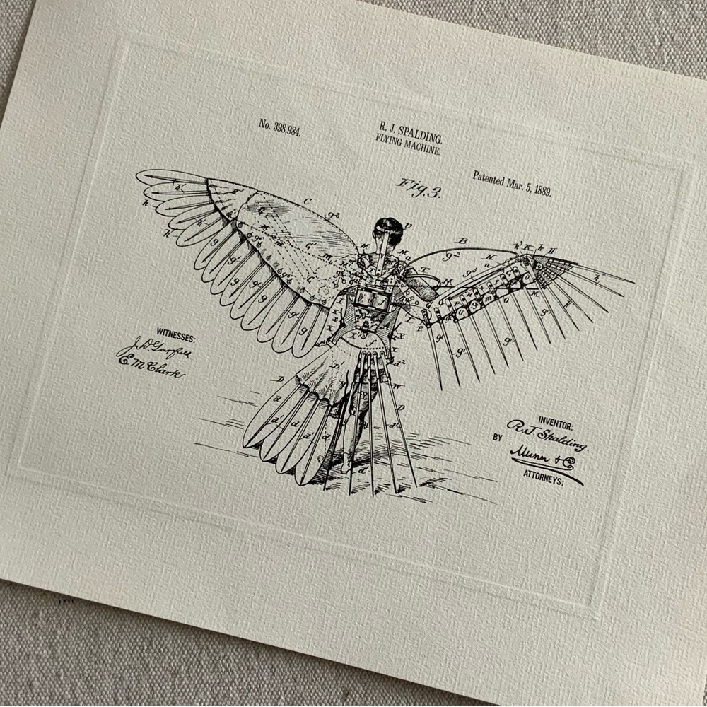 Flying Machine Print - Picture 2 of 7